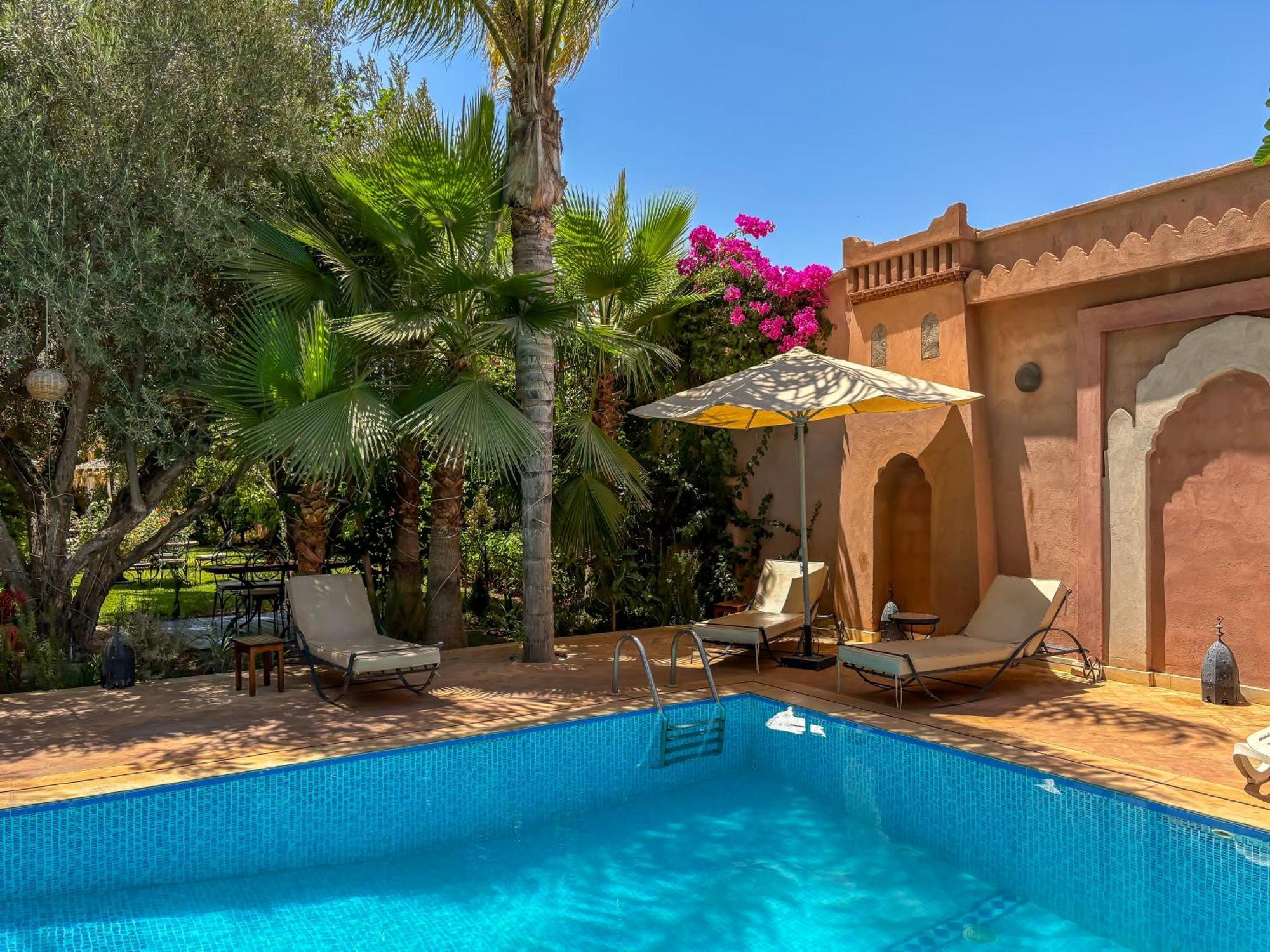 Villa Le Bleu House Marrakesch Exterior foto