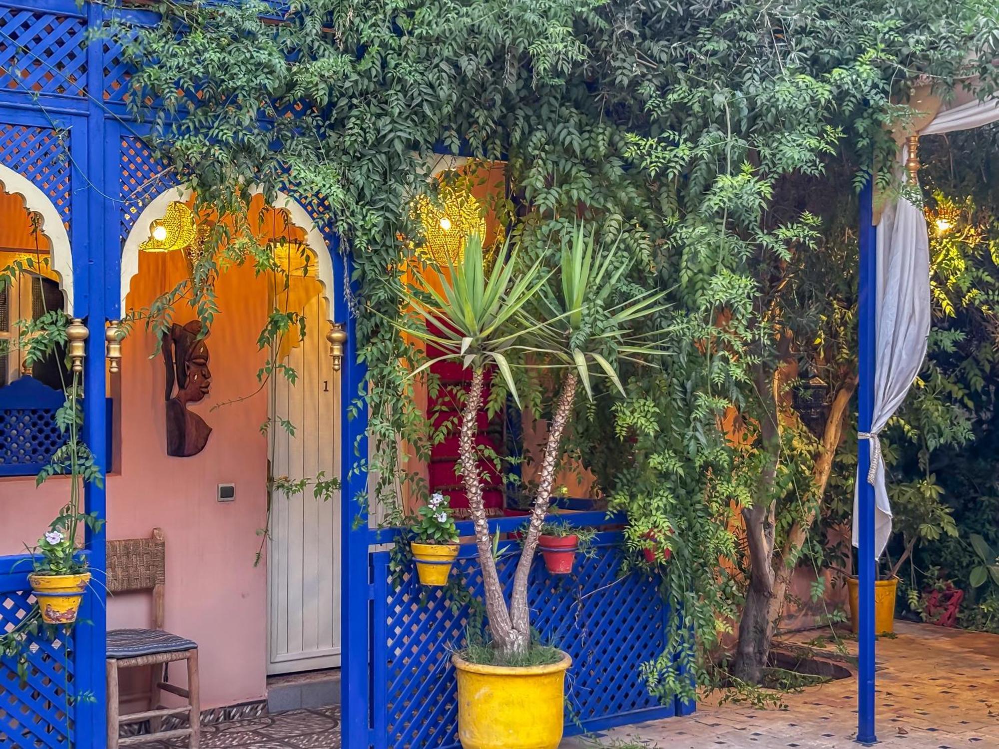 Villa Le Bleu House Marrakesch Exterior foto