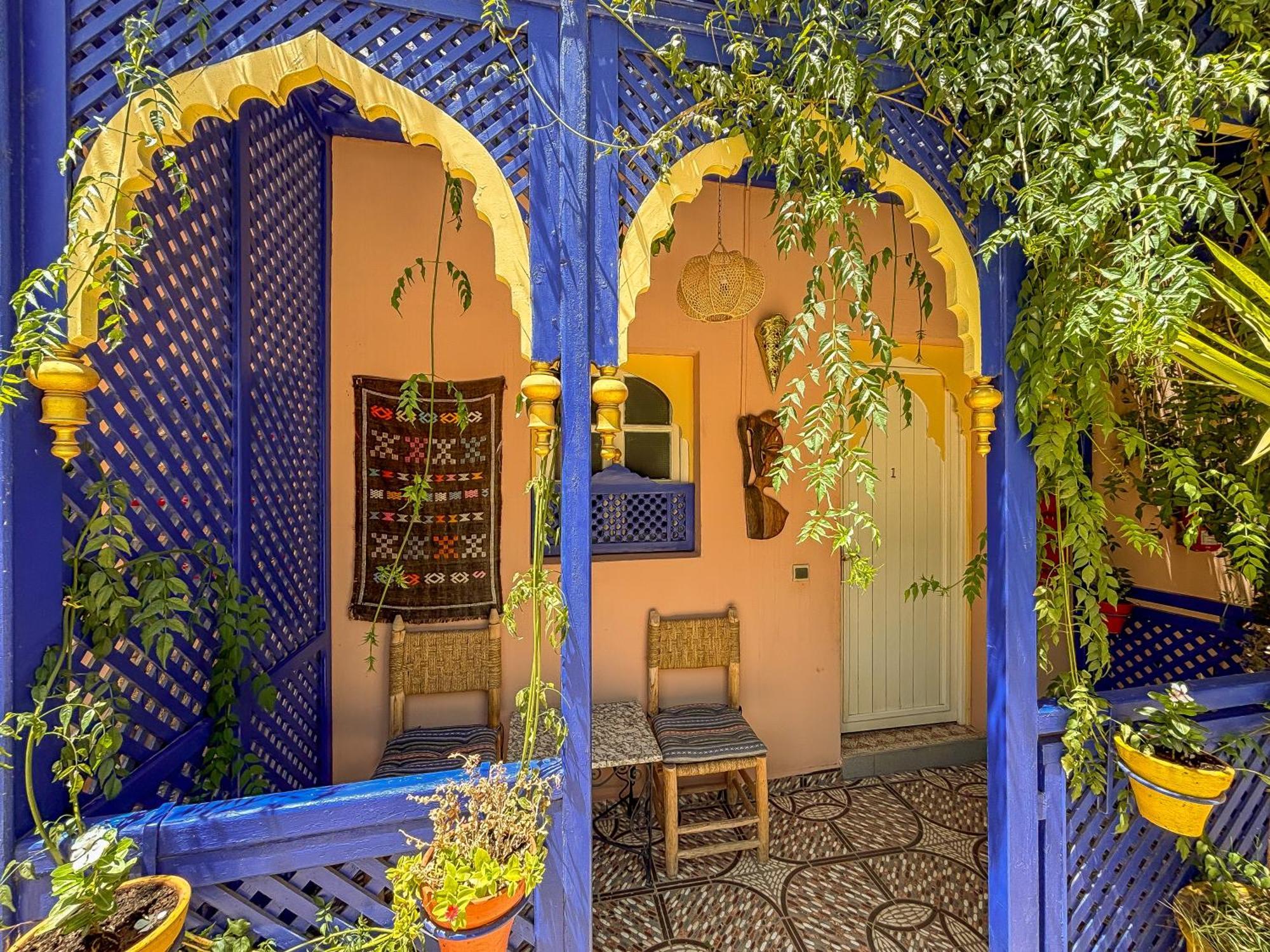 Villa Le Bleu House Marrakesch Exterior foto