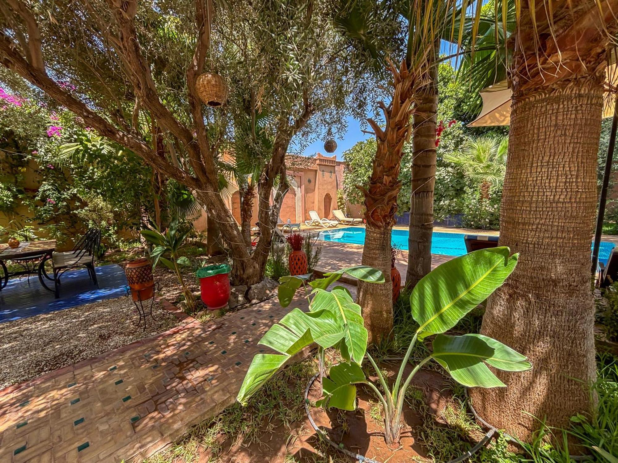 Villa Le Bleu House Marrakesch Exterior foto