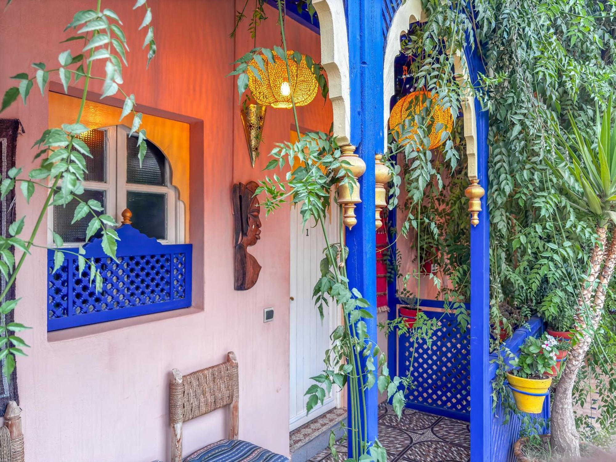 Villa Le Bleu House Marrakesch Exterior foto
