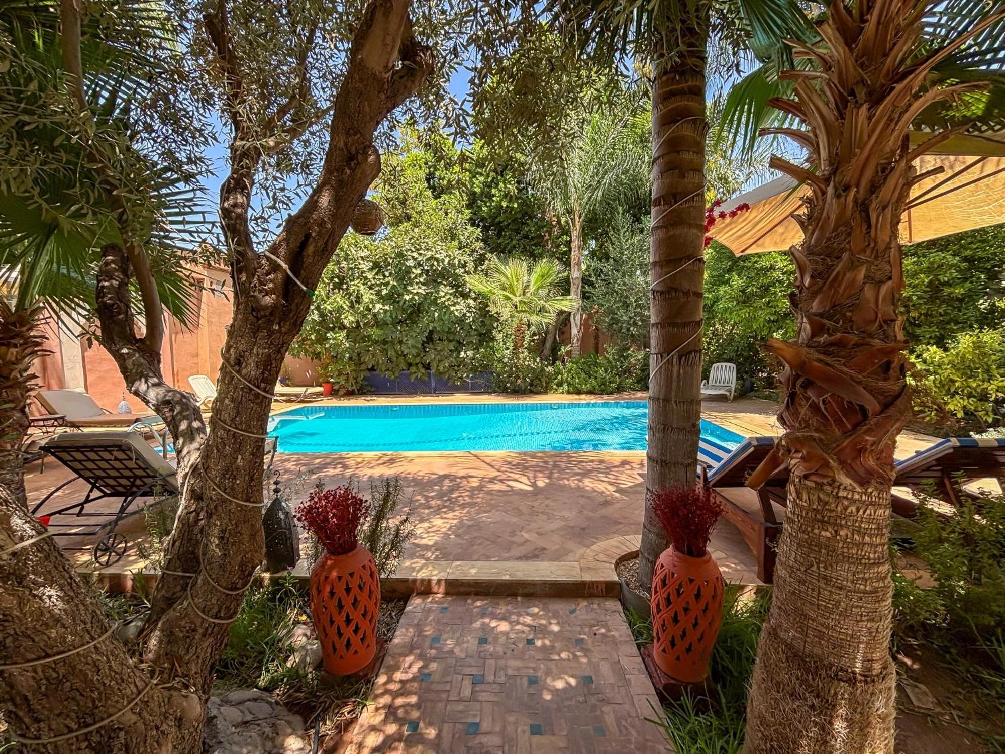 Villa Le Bleu House Marrakesch Exterior foto
