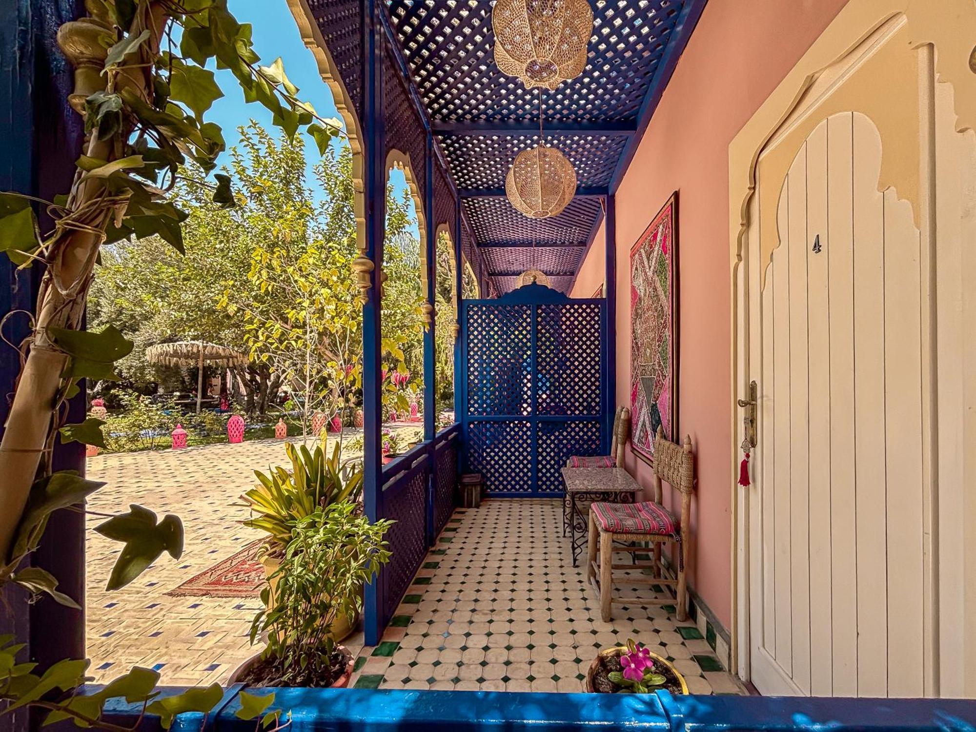 Villa Le Bleu House Marrakesch Exterior foto