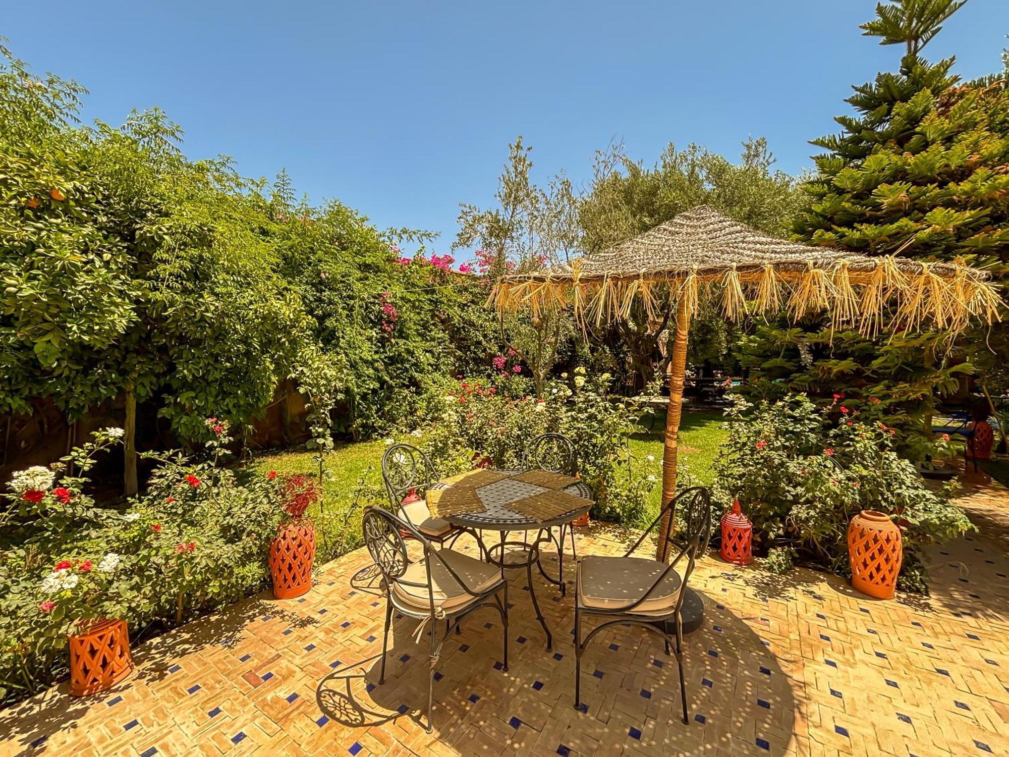 Villa Le Bleu House Marrakesch Exterior foto