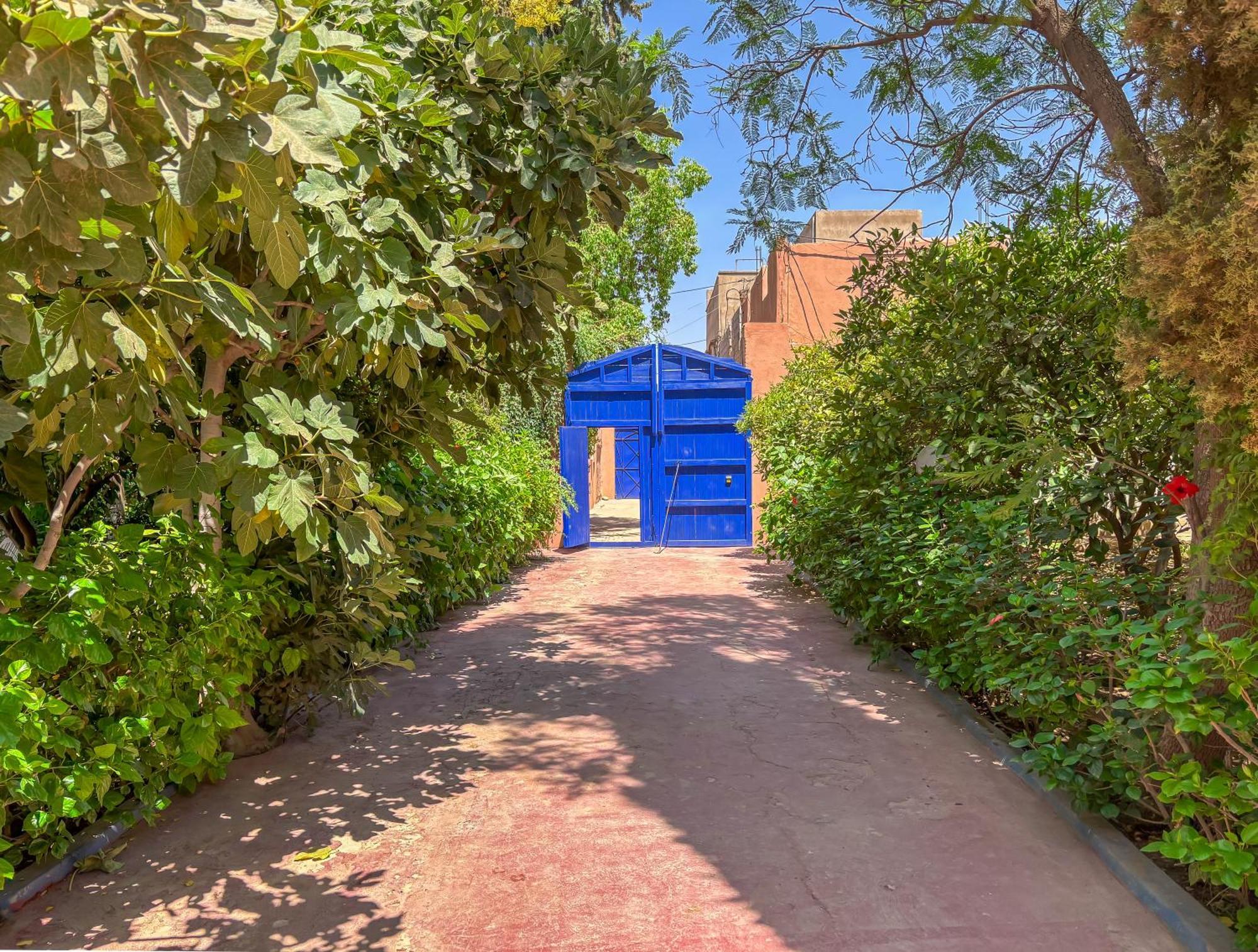 Villa Le Bleu House Marrakesch Exterior foto